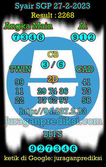 prediksi sgp 27 februari 2023, syair sgp hari ini senin 27-2-2023, prediksi syair singapore 27 februari 2023, prediksi sgp jp jitu dan akurat