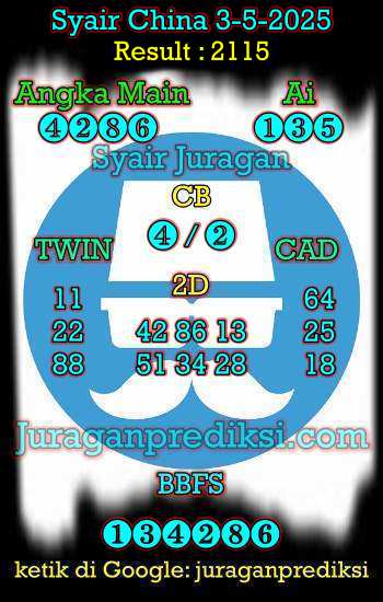 prediksi china 3 mei 2025, syair china hari ini sabtu 3-5-2025, bocoran china, prediksi china akurat, syair china, prediksi china jitu