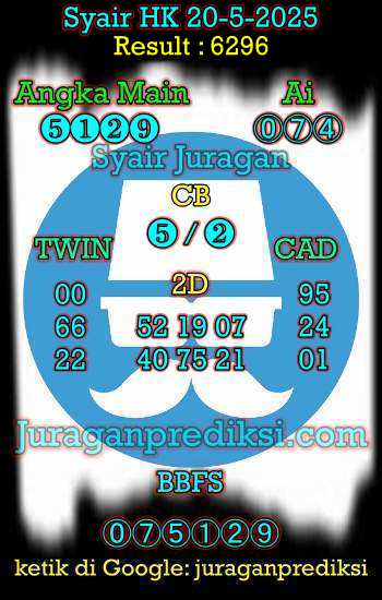 prediksi hk 20 mei 2025, syair hk hari ini selasa 20-5-2025, prediksi syair hongkong 20 mei 2025, prediksi hk jp jitu dan akurat
