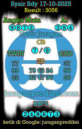 prediksi sdy 17 oktober 2025, syair sdy hari ini jumat 17-10-2025, prediksi syair sydney 17 oktober 2025, prediksi sdy jp jitu dan akurat
