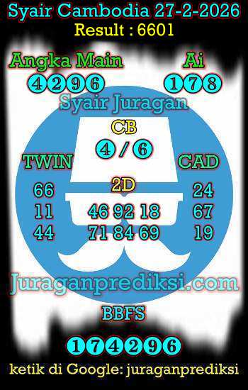 prediksi cambodia 27 februari 2026, syair cambodia hari ini jumat 27-2-2026, prediksi syair kamboja 27 februari 2026 4d jitu dan akurat