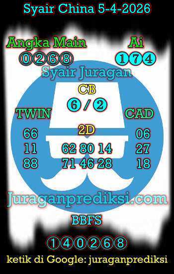 prediksi china 5 april 2026, syair china hari ini minggu 5-4-2026, bocoran china, prediksi china akurat, syair china, prediksi china jitu