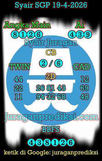 prediksi sgp 19 April 2026, syair sgp hari ini minggu 19-4-2026, prediksi syair singapore 19 april 2026, prediksi sgp jp jitu dan akurat