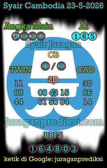 prediksi cambodia sabtu 23 mei 2026, syair cambodia hari ini sabtu 23-5-2026, prediksi syair kamboja 23 mei 2026 4d jitu dan akurat