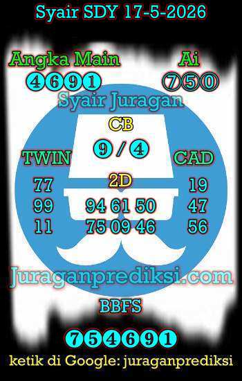 prediksi sdy 17 mei 2026, syair sdy hari ini minggu 17-5-2026, prediksi syair sydney 17 mei 2026, prediksi sdy jp jitu dan akurat