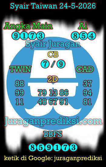 prediksi taiwan 24 mei 2026, syair taiwan hari ini minggu 24-5-2026, angka keluar togel taiwan, toto jitu taiwan 24 mei 2026 akurat